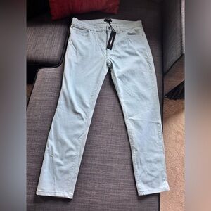 Fashion Nova baby blue chino jeans